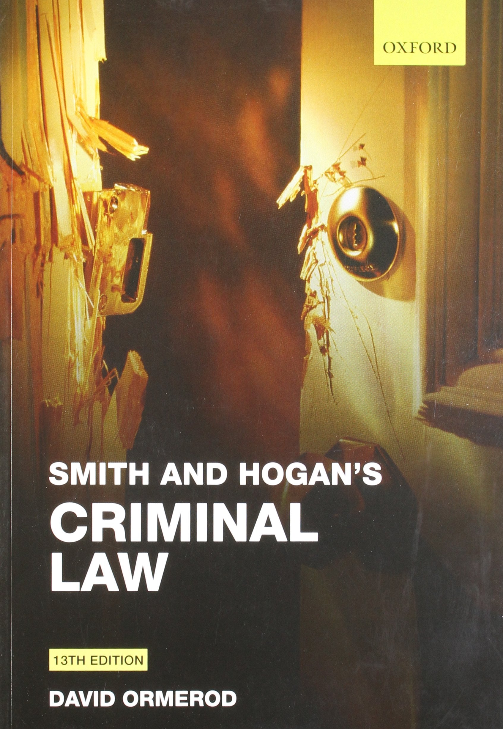 Smith and Hogan Criminal Law,Used