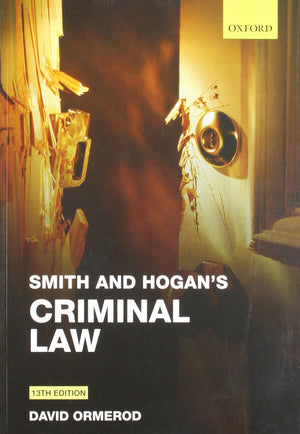 Smith and Hogan Criminal Law,Used