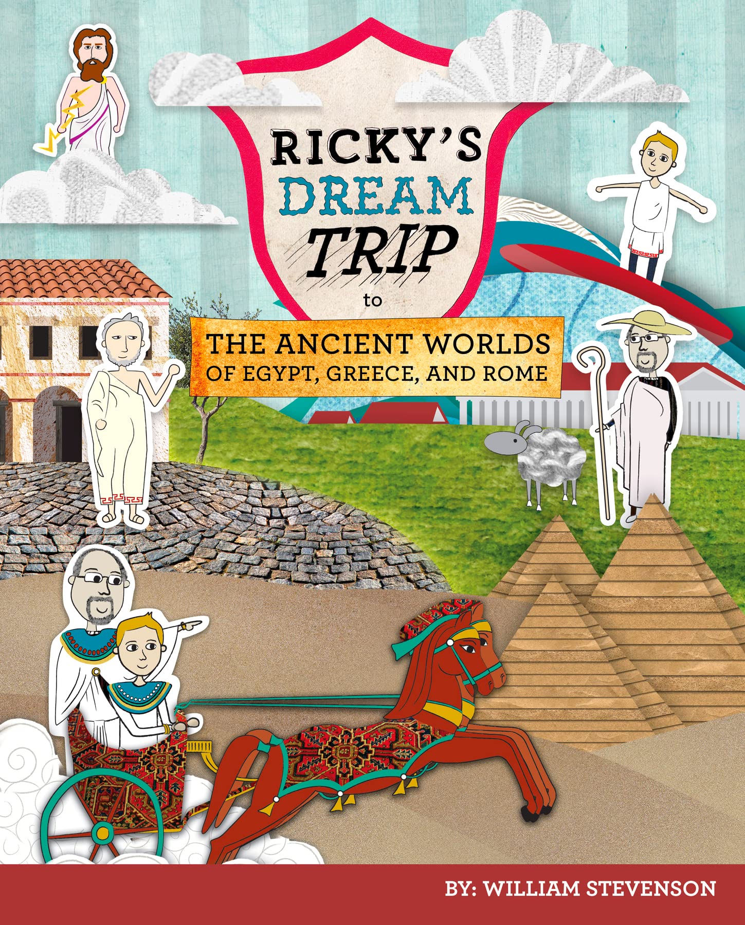 Ricky'S Dream Trip To The Ancient Worlds Of Egypt, Greece And Rome,New
