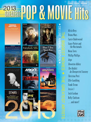 2013 Greatest Pop & Movie Hits: The Biggest Movies * The Greatest Artists (Piano/Vocal/Guitar),Used