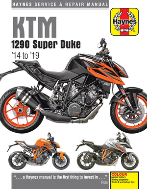 KTM 1290 Super Duke (1419) Haynes Repair Manual (Paperback),Used