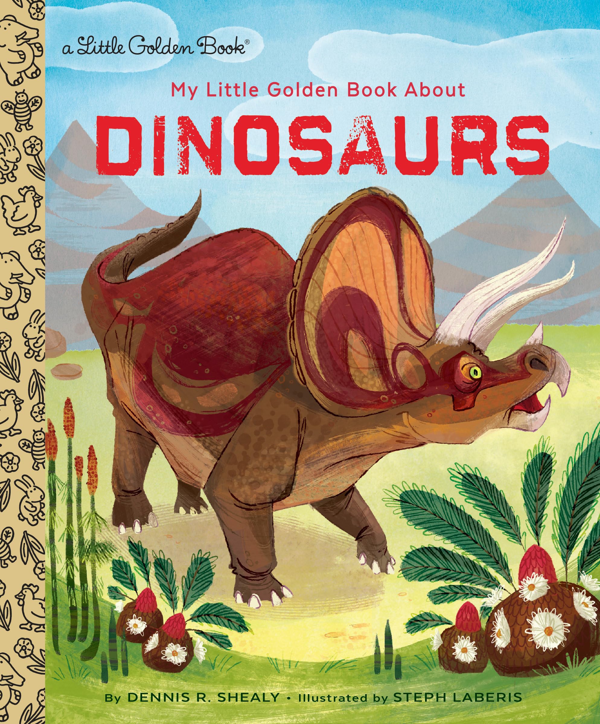 My Little Golden Book About Dinosaurs,Used