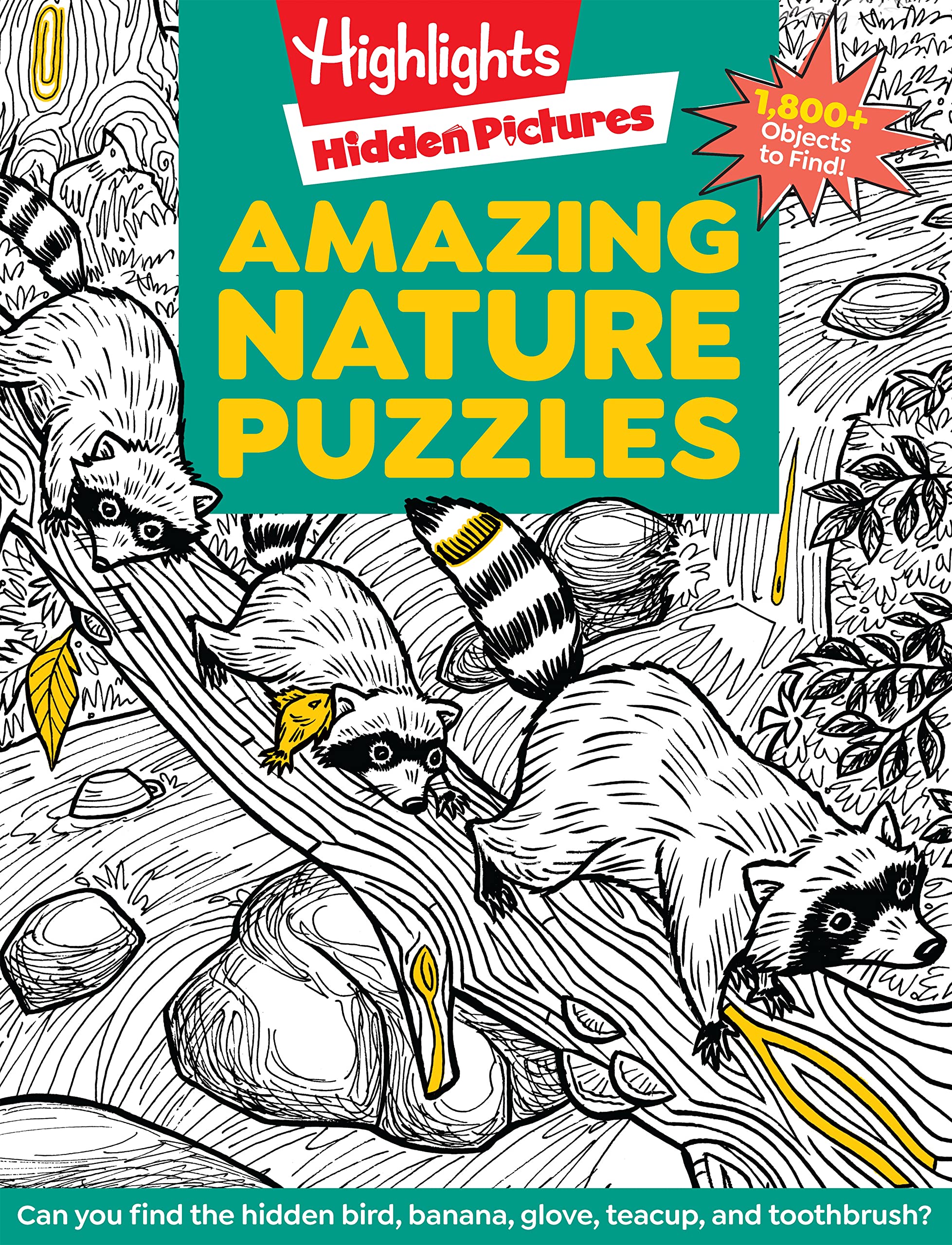 Amazing Nature Puzzles: Explore & Discover With Over 100 Fun Hidden Pictures Nature Puzzles, Celebrate T He Wonders Of Nature Wi,Used