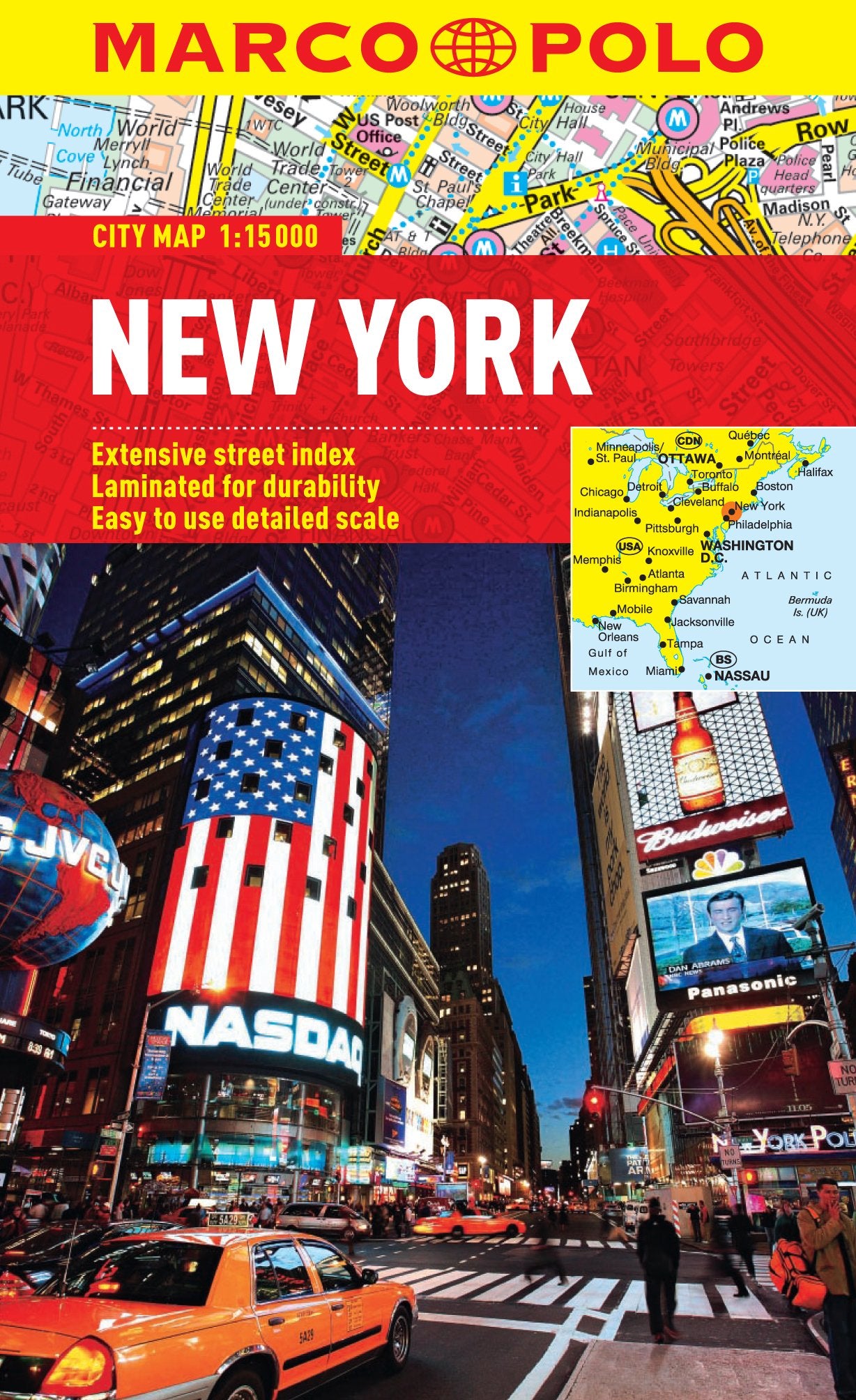 New York Marco Polo City Map (Marco Polo City Maps),Used