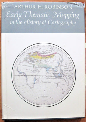 Early Thematic Mapping In The History Of Cartography,Used