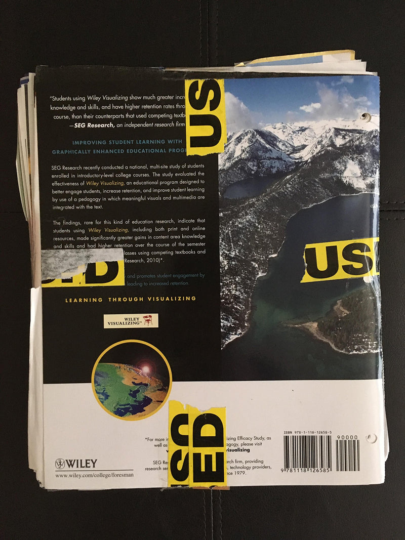 Visualizing Physical Geography,Used