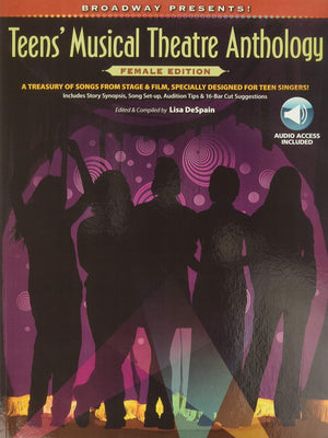 Broadway Presents! Teens' Musical Theatre Anthology: Female Edition Book/Online Audio,Used