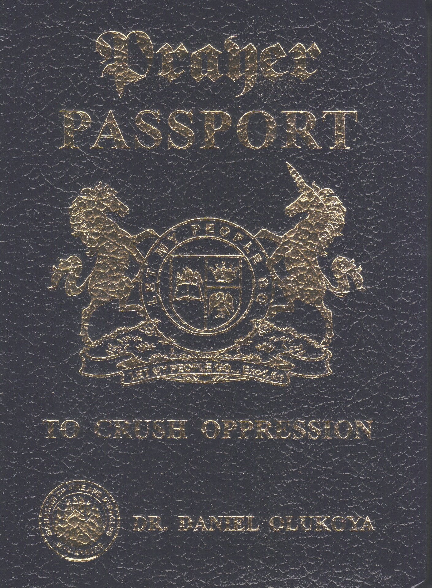 Prayer Passport (Deluxe Edition) Bonded Leather,New