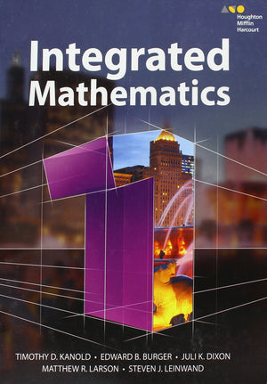 Student Edition 2015 (Hmh Integrated Math 1)-new