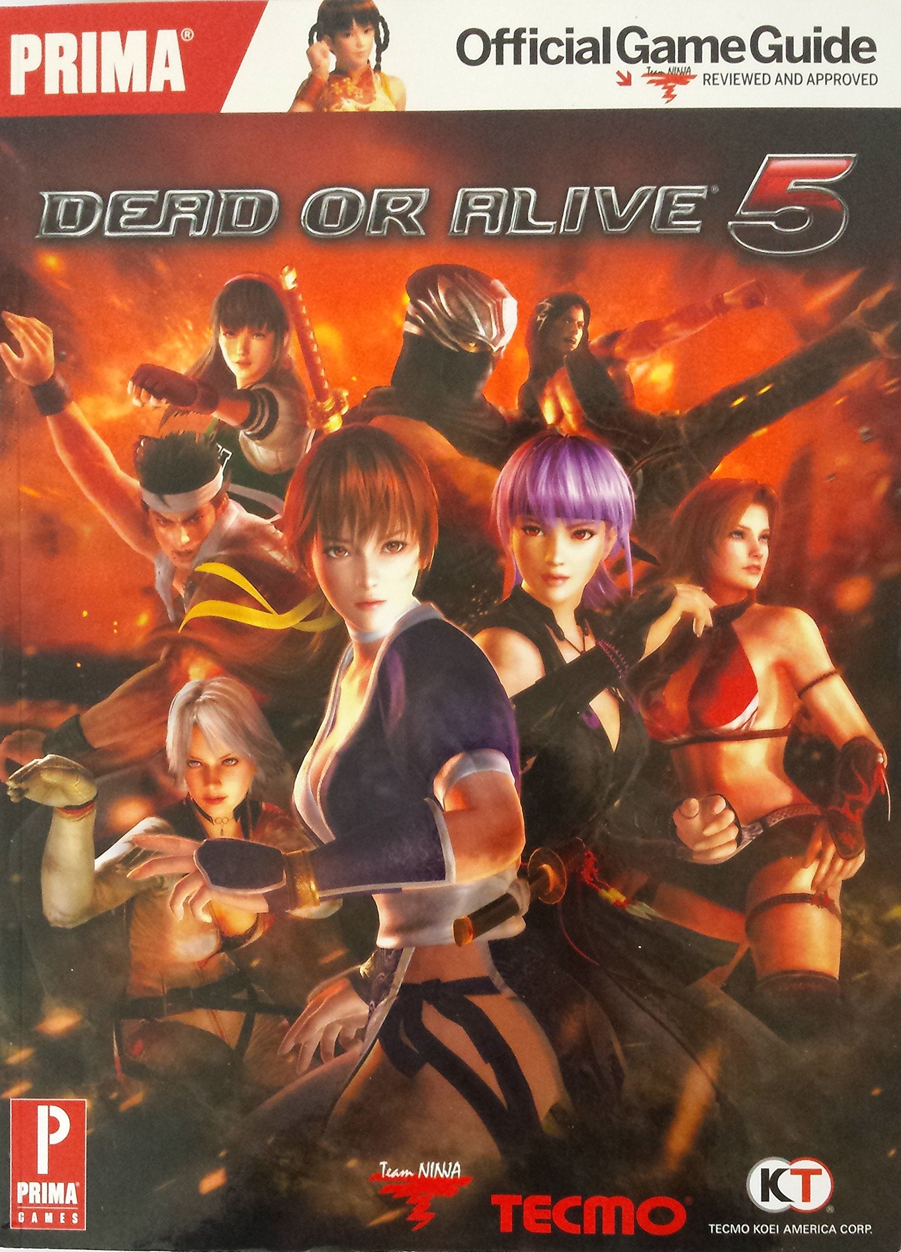 Dead or Alive 5: Prima Official Game Guide,Used