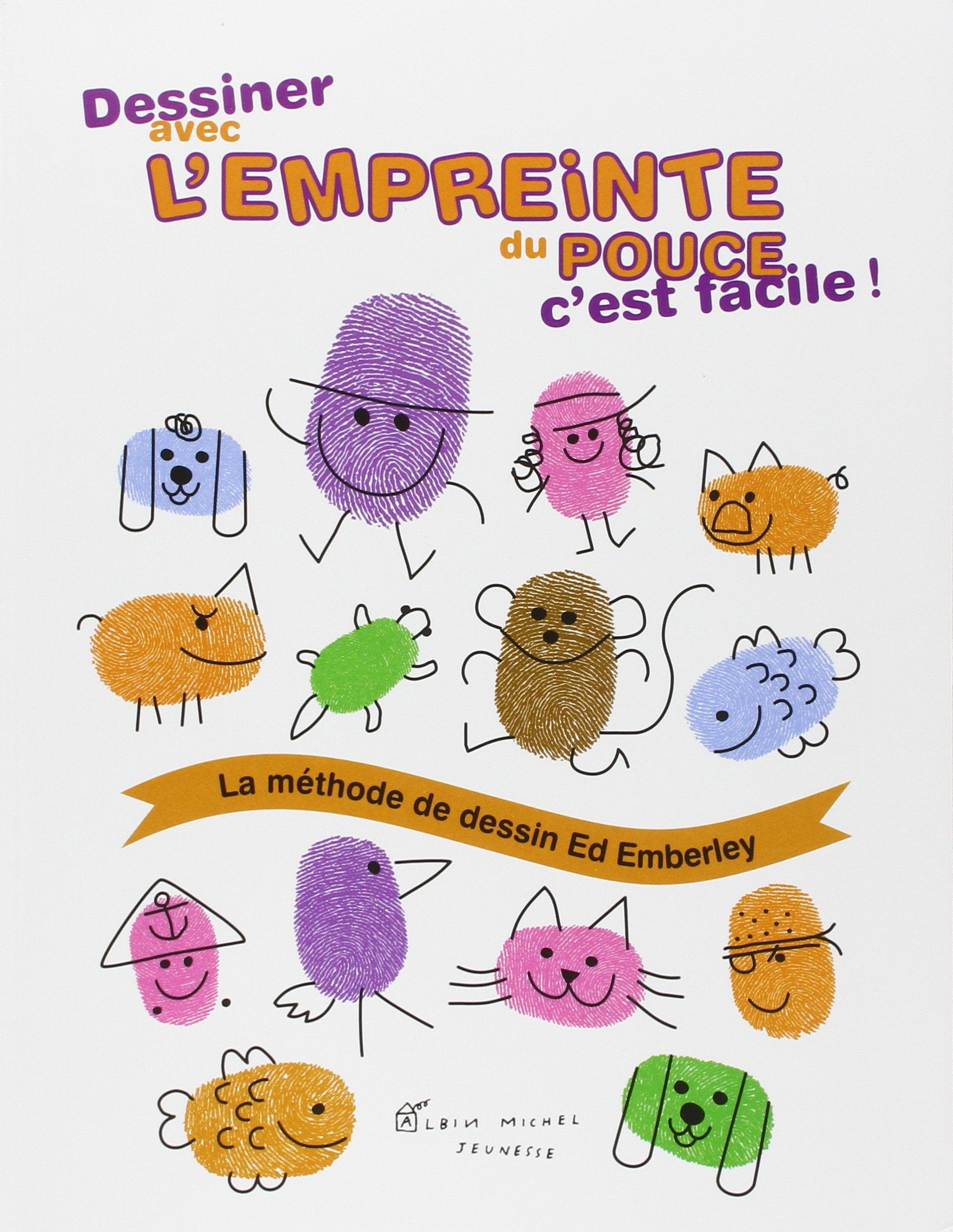 Dessiner Avec L'Empreinte Du Pouce C'Est Facile !