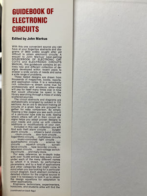 Guidebook of Electronic Circuits,Used