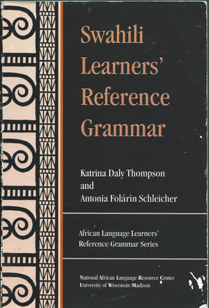 Swahili Learners' Reference Grammar,Used