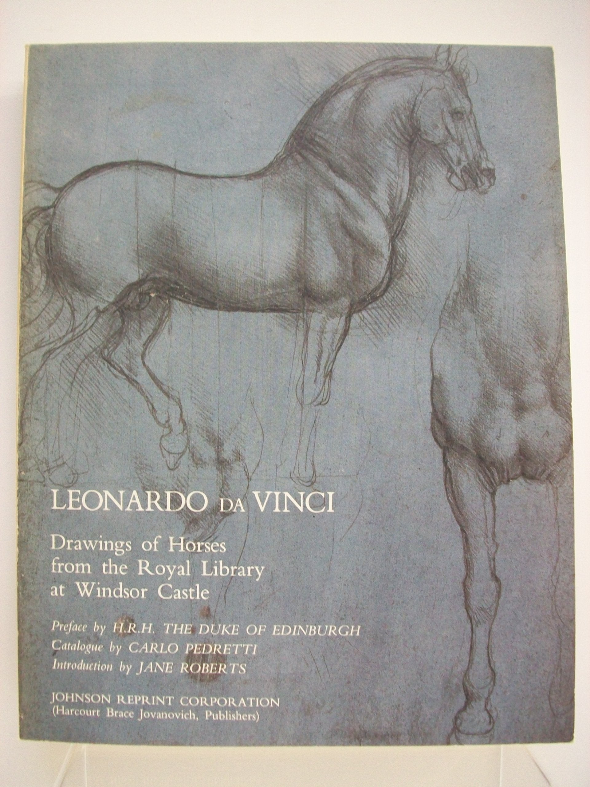 Leonardo da Vinci: Drawings of Horses and Other Animals from the Royal Library at Windsor Castle,Used