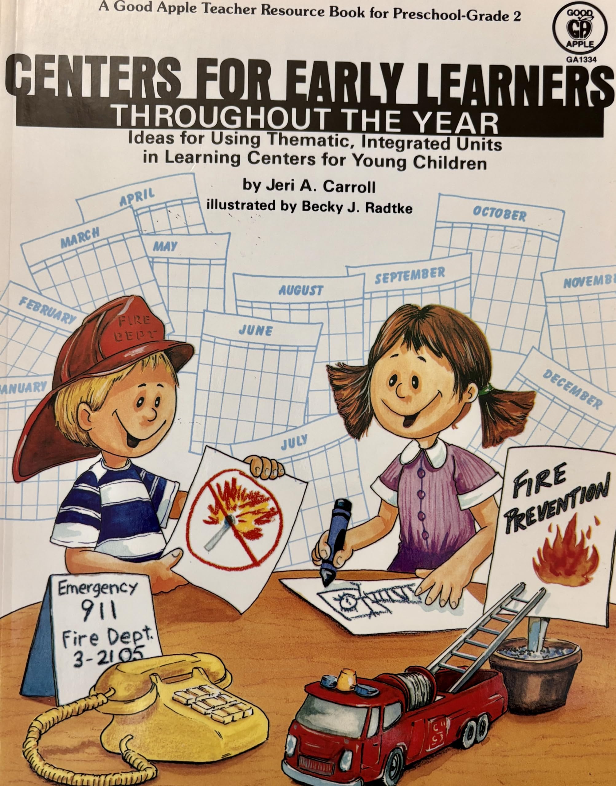 Centers for Early Learners Throughout the Year/Ga1334,Used