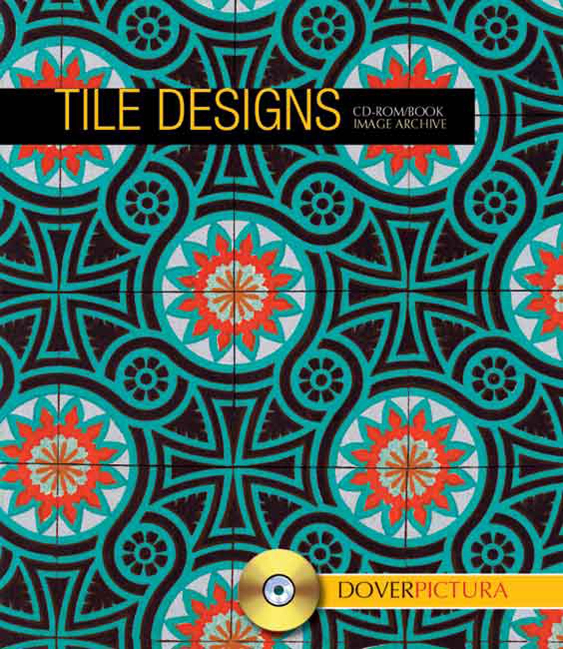 Tile Designs (Dover Pictura Electronic Clip Art),Used