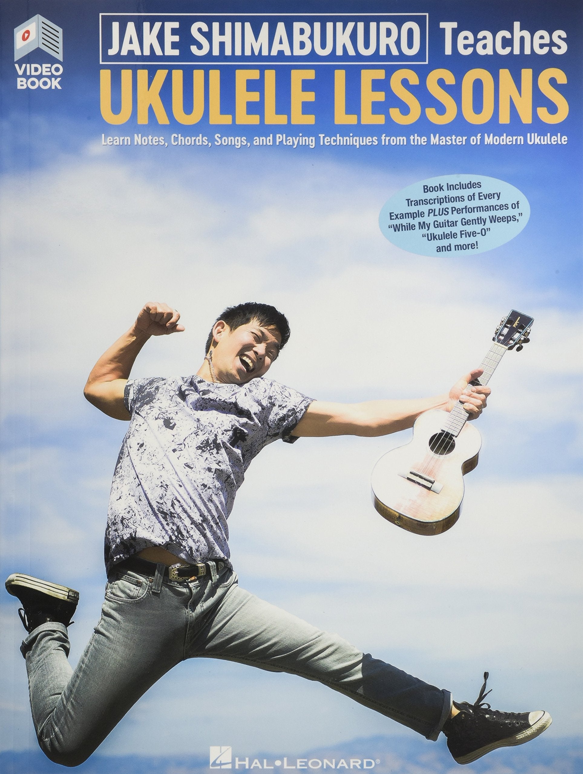 Jake Shimabukuro Teaches Ukulele Lessons Book/Online Media,Used