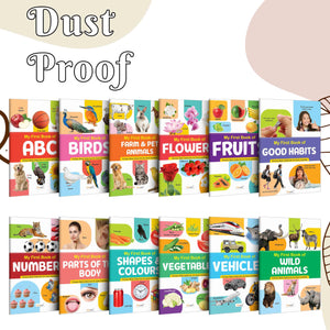 My First Picture Book Collection For Early Learning : Kids First Little Library, Book For Kids, Early Learning Books, Picture Book Collection With 12 Topics, Gift For Best Friend
