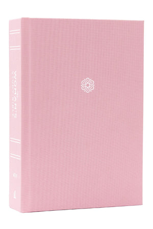 NIV, The Womans Study Bible, Cloth over Board, Pink, FullColor, Red Letter: Receiving Gods Truth for Balance, Hope, and Trans