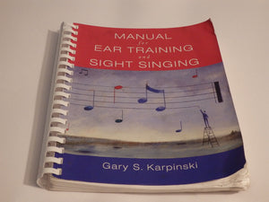 Manual For Ear Training And Sight Singing-new