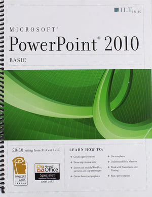Powerpoint 2010: Basic + Certblaster,Used