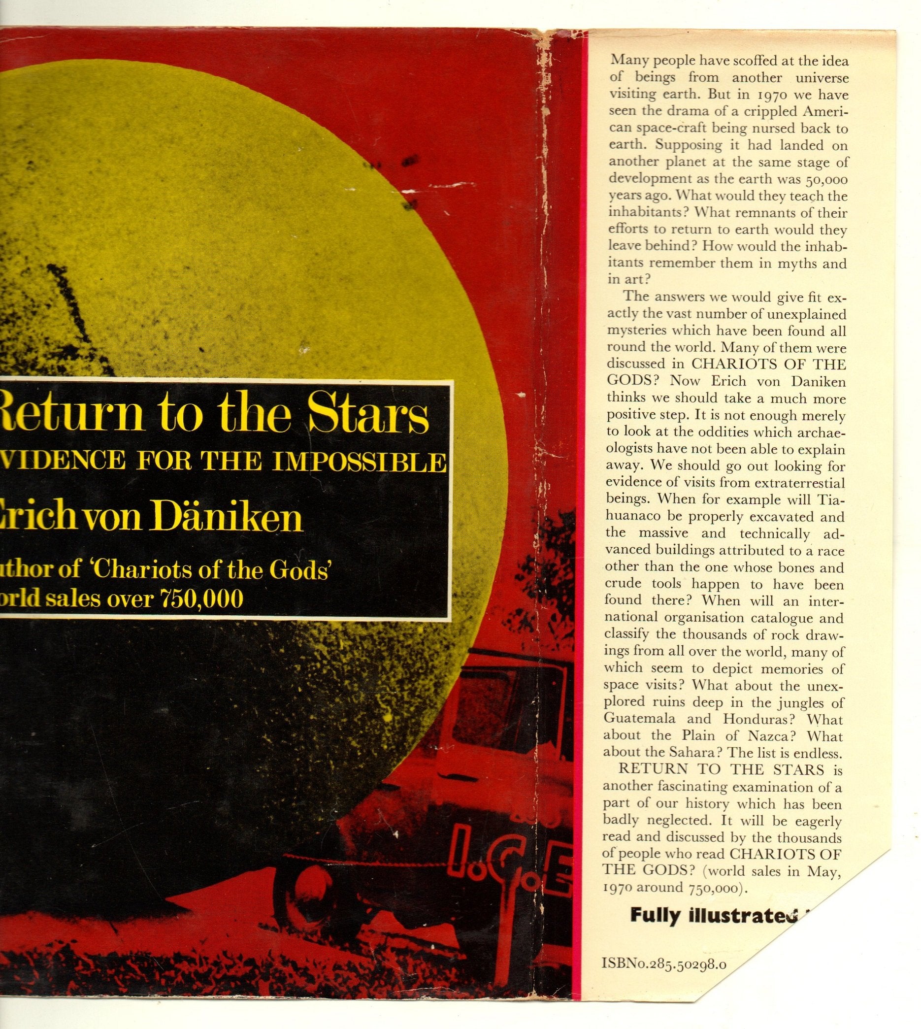 Return To The Stars: Evidence For The Impossible;,Used