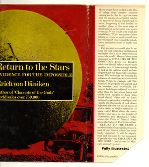 Return To The Stars: Evidence For The Impossible;,Used