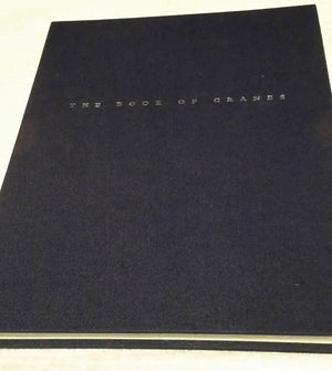 The Book of Cranes (in slipcase),Used