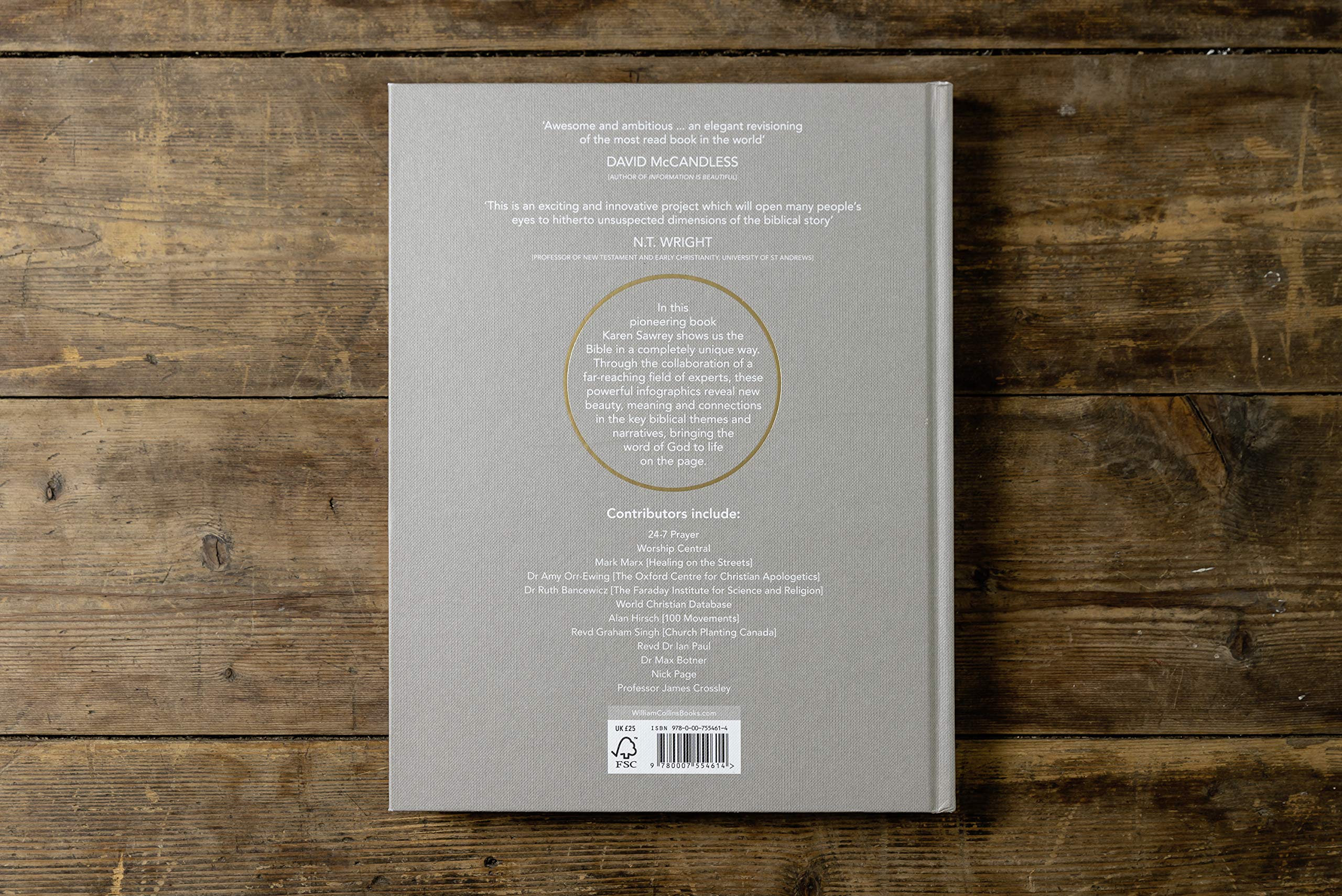 The Infographic Bible, Cloth over Board: Visualising the Drama of God's Word,Used