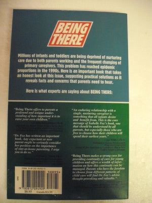 Being There: The Benefits of a StayAtHome Parent,Used