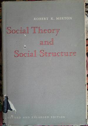 Social Theory and Social Structure,Used