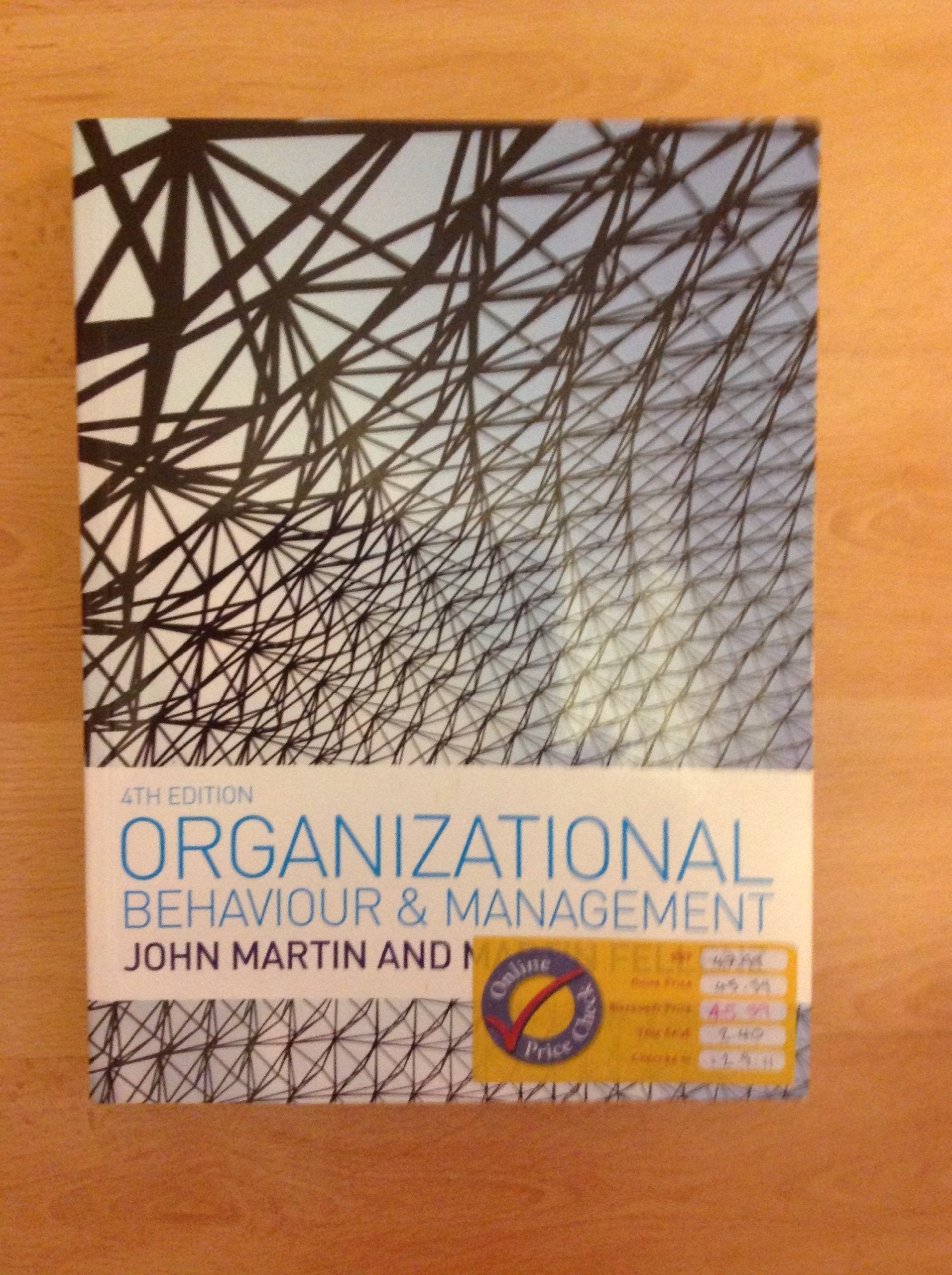 Organizational Behaviour & Management,Used