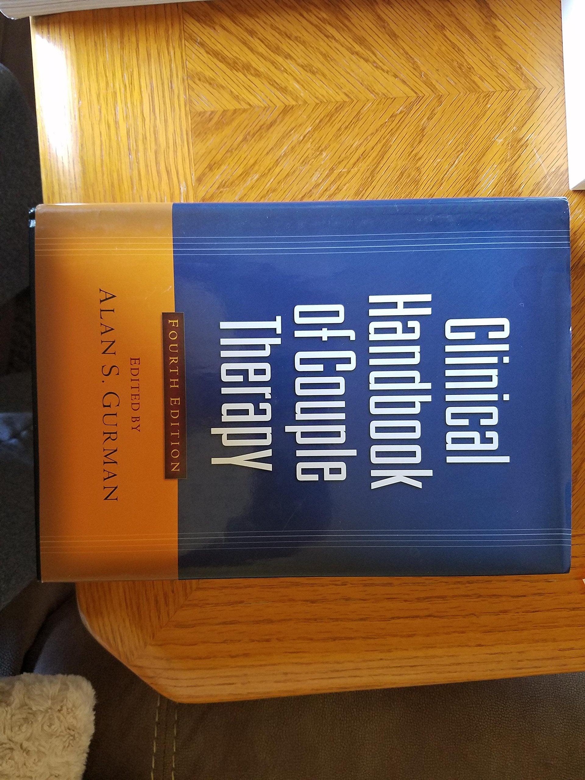 Clinical Handbook of Couple Therapy, Fourth Edition,New