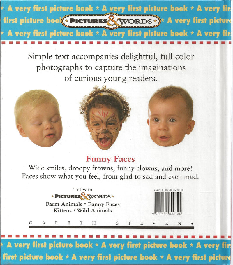 Funny Faces: A Very First Picture Book (Pictures and Words),Used
