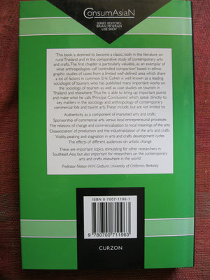 The Commercialized Crafts of Thailand: Hill Tribes and Lowland Villages (ConsumAsian Series),Used