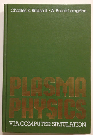 Plasma physics via computer simulation,Used