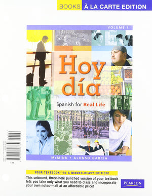 Hoy Da: Spanish For Real Life, Volume 1,Used
