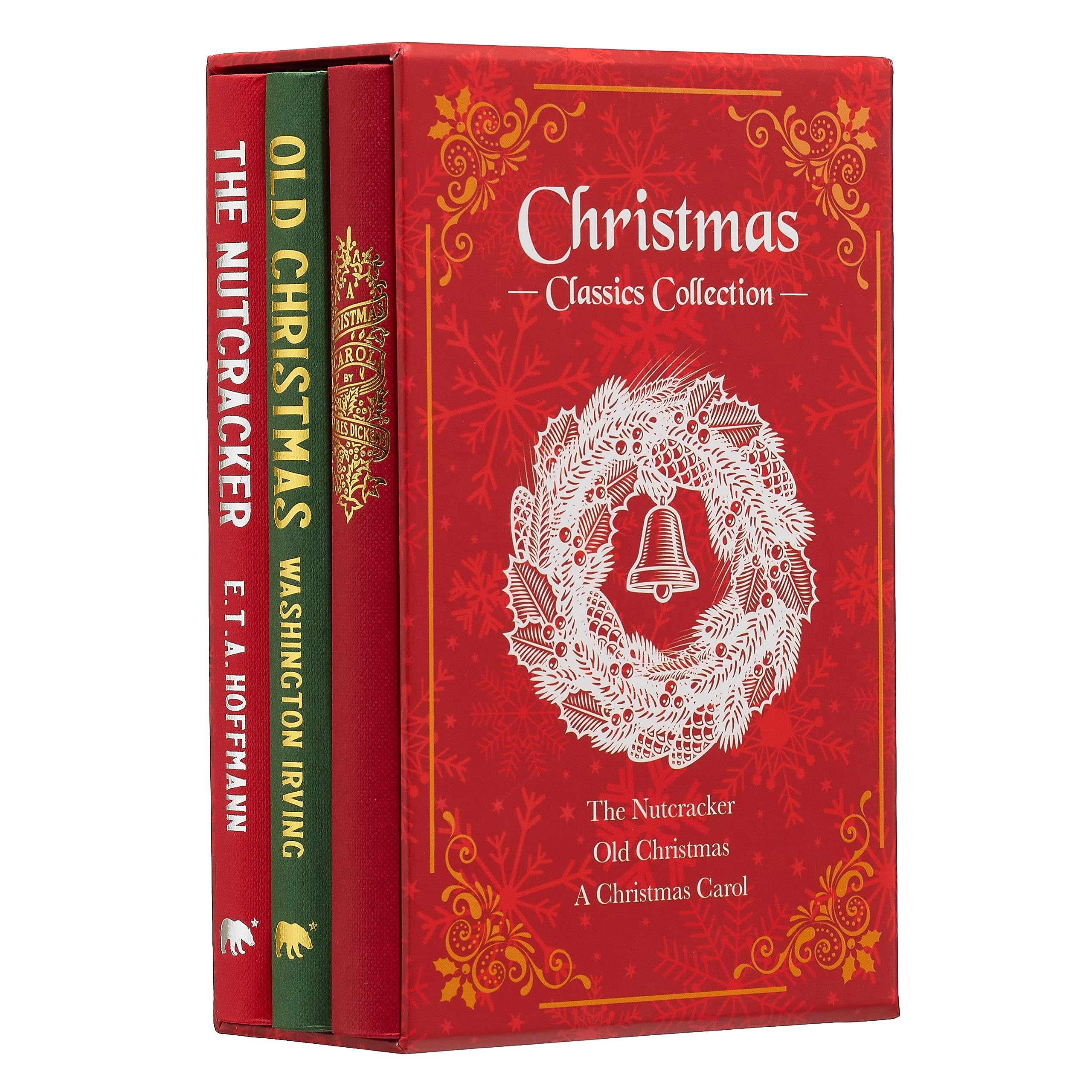 Christmas Classics Collection: The Nutcracker, Old Christmas, A Christmas Carol (Deluxe 3Book Boxed Set)