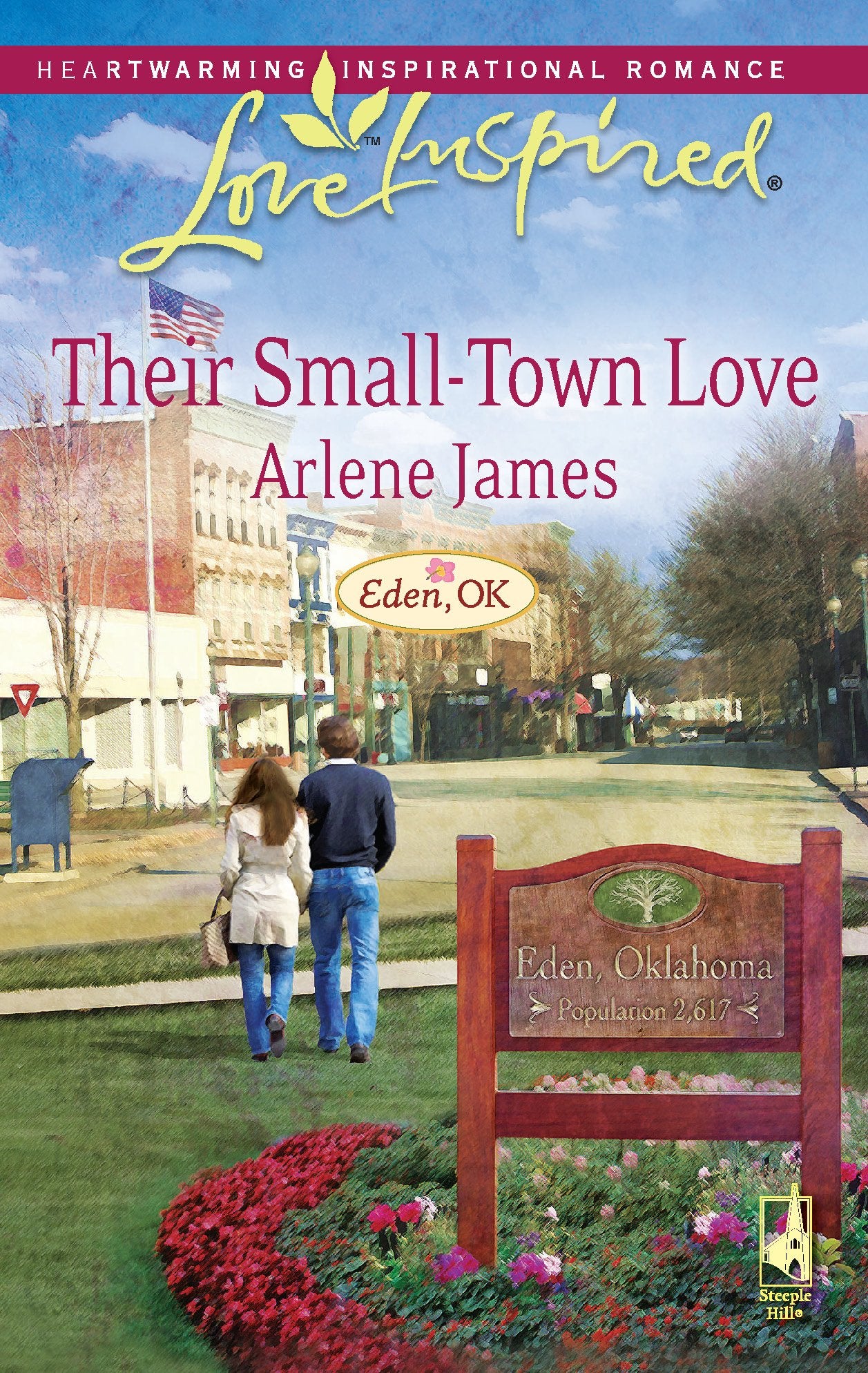 Their SmallTown Love (Eden, OK Series #3) (Love Inspired #480),Used