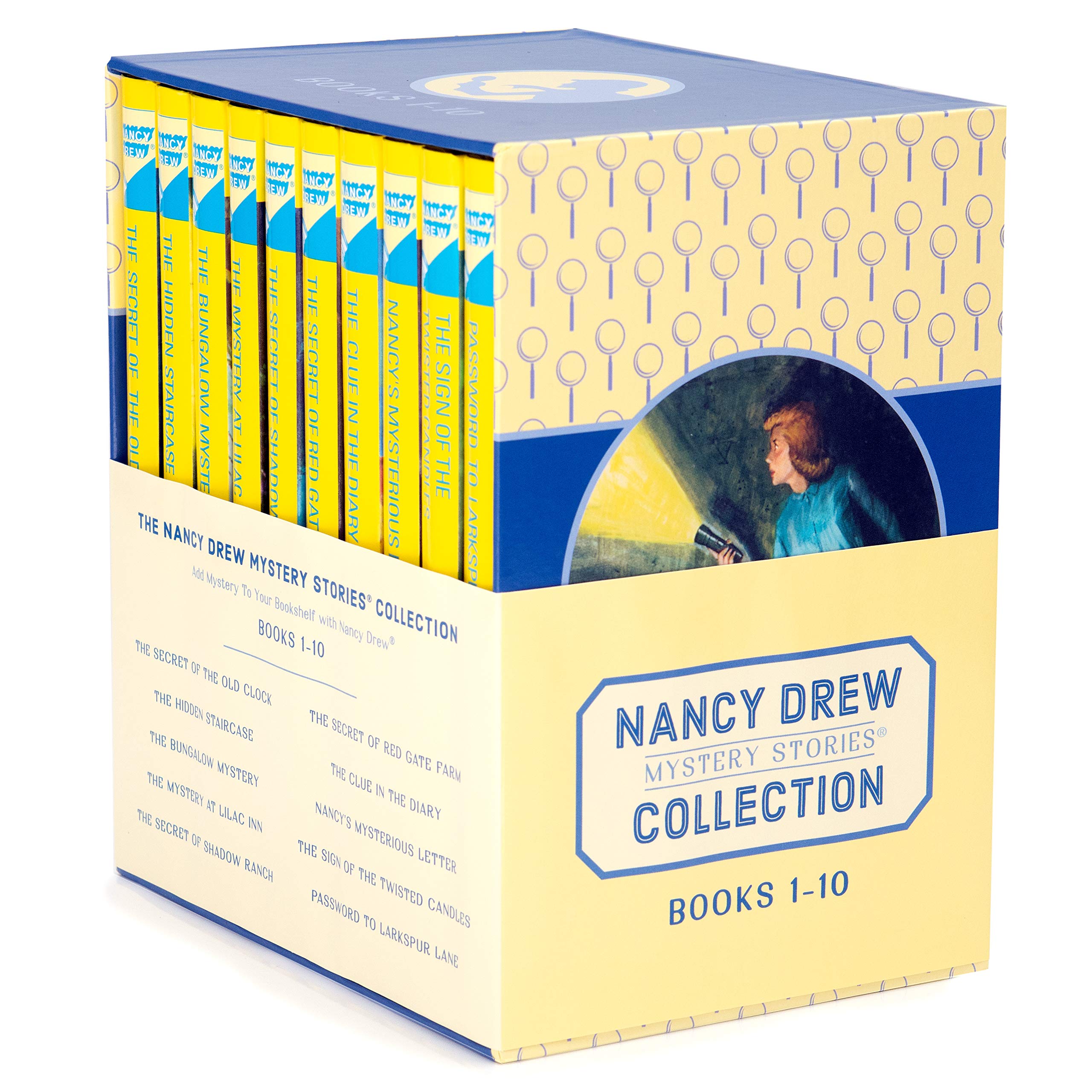 Nancy Drew Books 110 Box Set The Nancy Drew Mystery Stories Collection,New