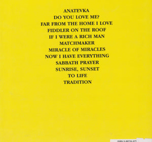 Selections From Fiddler on the Roof: Tenor Sax (Classic Broadway Shows),Used