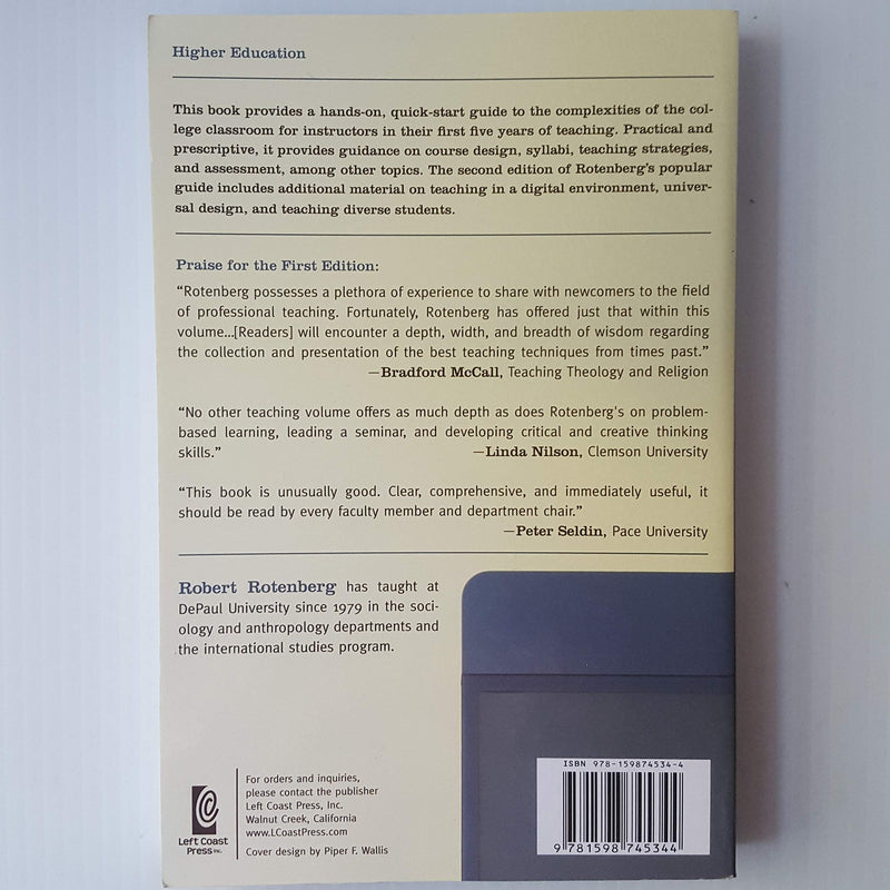 The Art and Craft of College Teaching: A Guide for New Professors and Graduate Students,Used