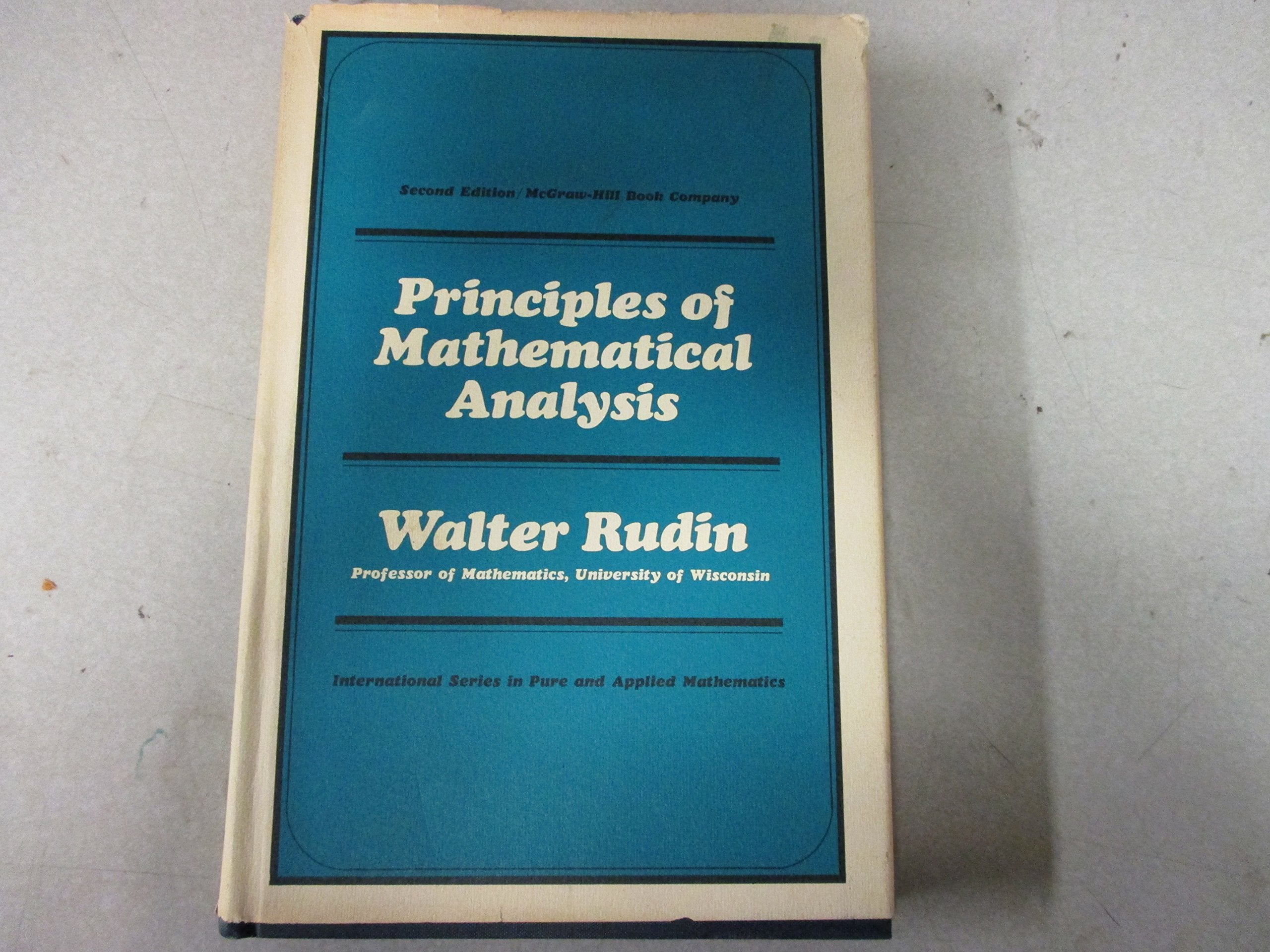 Principles of Mathematical Analysis. Second Edition,Used