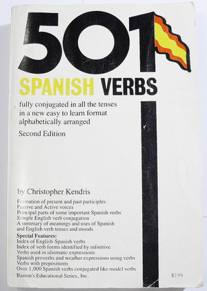 501 Spanish Verbs Fully Conjugated In All The Tenses