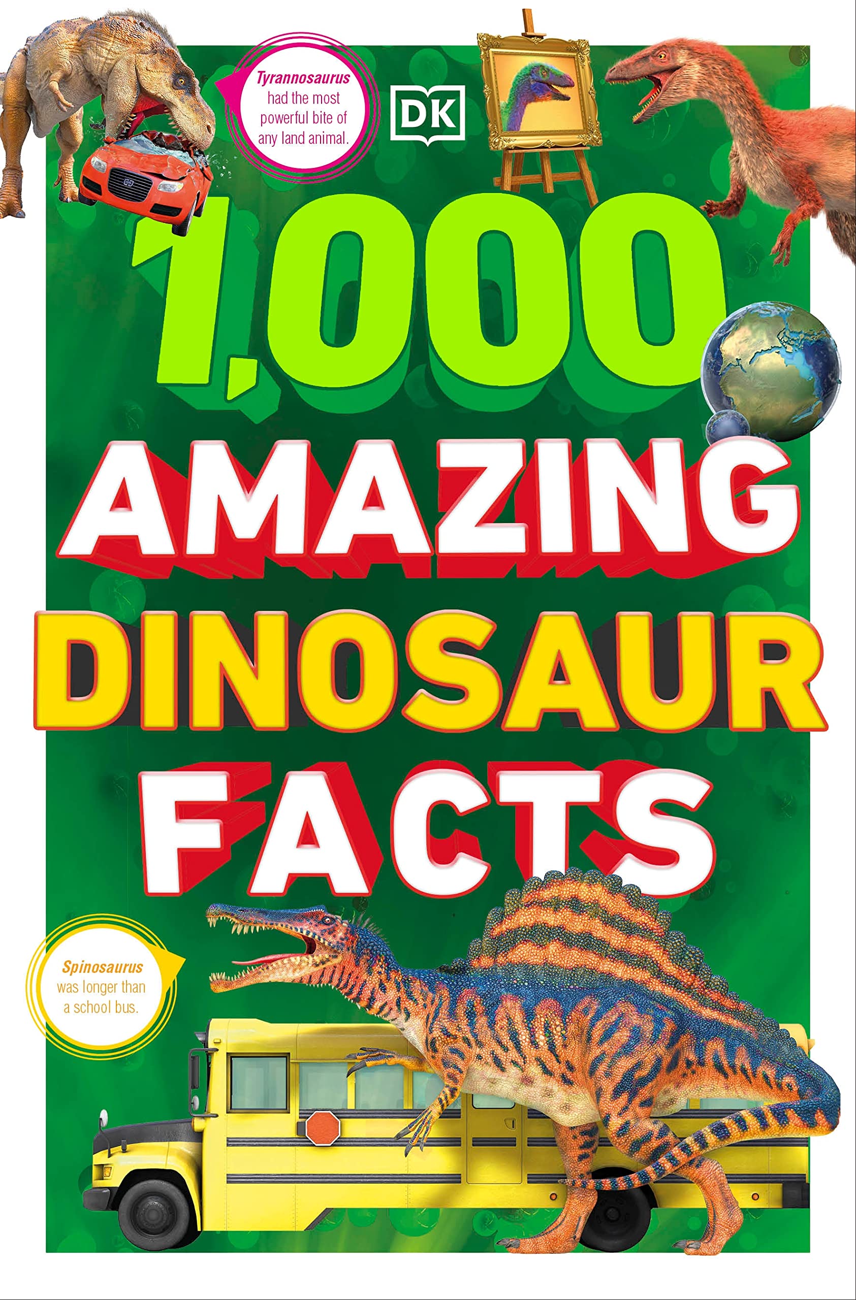 1,000 Amazing Dinosaurs Facts: Unbelievable Facts About Dinosaurs,Used
