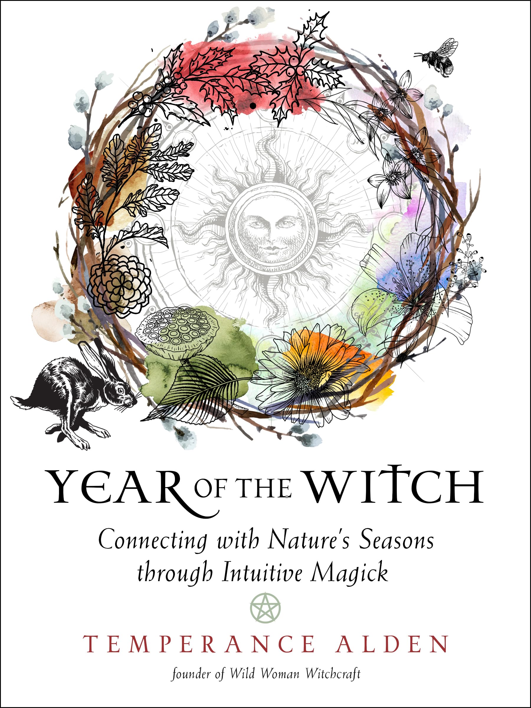 Year of the Witch: Connecting with Nature's Seasons through Intuitive Magick,Used