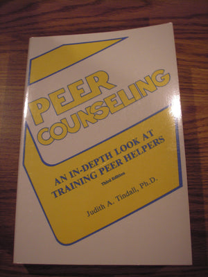 Peer Counseling 3Rd Ed Pb See Note,Used