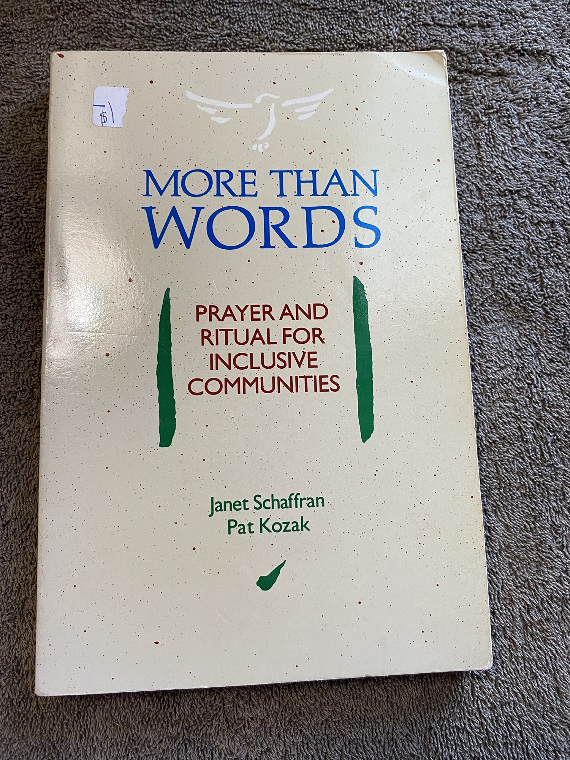 More Than Words: Prayer And Ritual For Inclusive Communities,Used