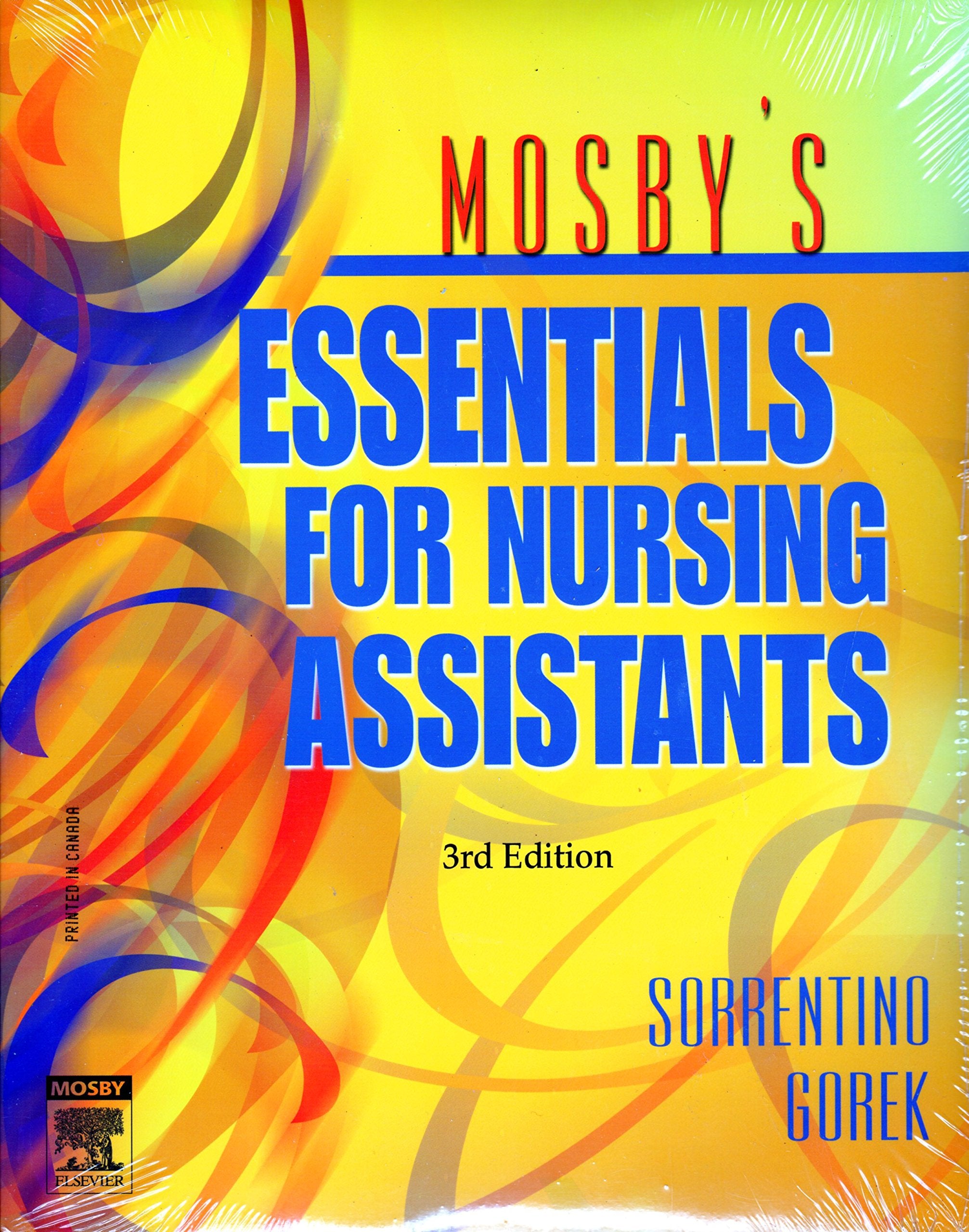 Mosby's Essentials for Nursing Assistants, 3rd Edition,New
