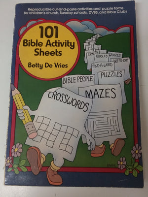 One Hundred and One Bible Activity Sheets,Used